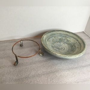 Decorative Bowl with Stand